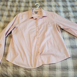 Light pink button down shirt 2xl